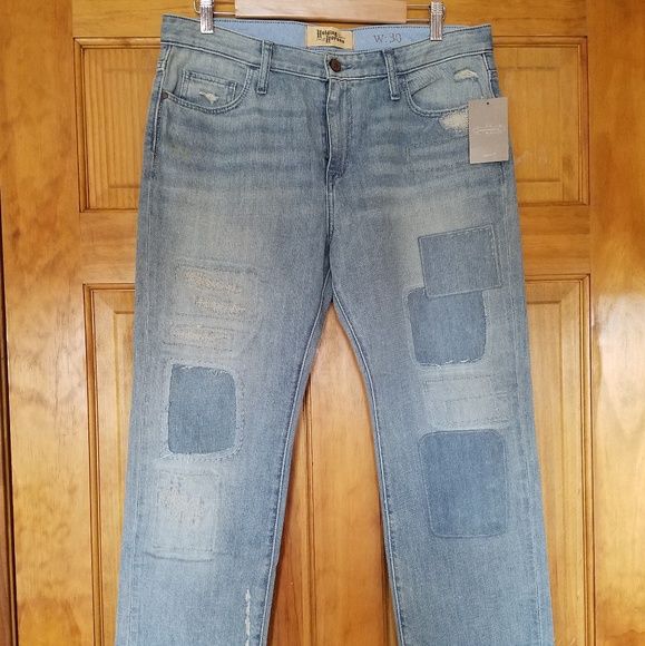 Holding Horses Patchwork Gable Jeans Size 30 - Picture 3 of 8